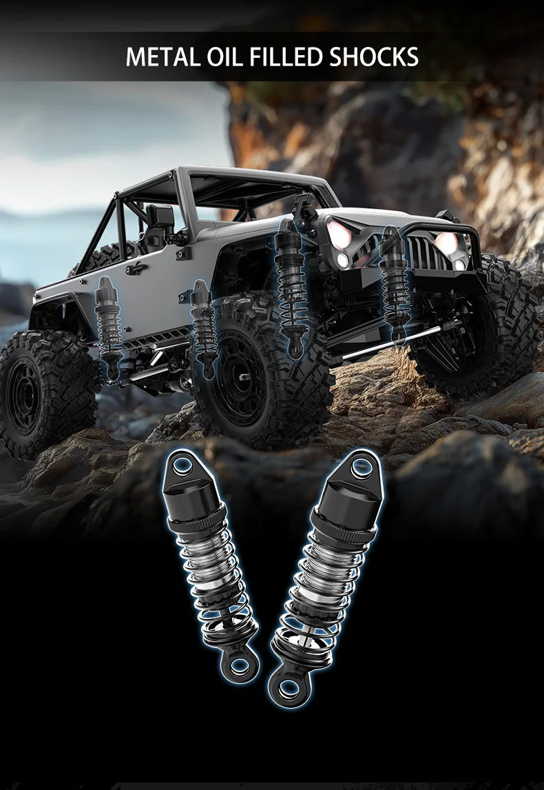 1/12 MJX H12Y Hyper Go RC Car Brushless Hobby Grade Truck 4x4 High Speed Off Road Crawler Rock Outdoor Toys for Adult - Image 4