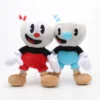 H1040be299a0d4c81b55a5854c953e3b7n.webp Drop Shipping Cuphead Mugman Plush Toy Stuffed Toys