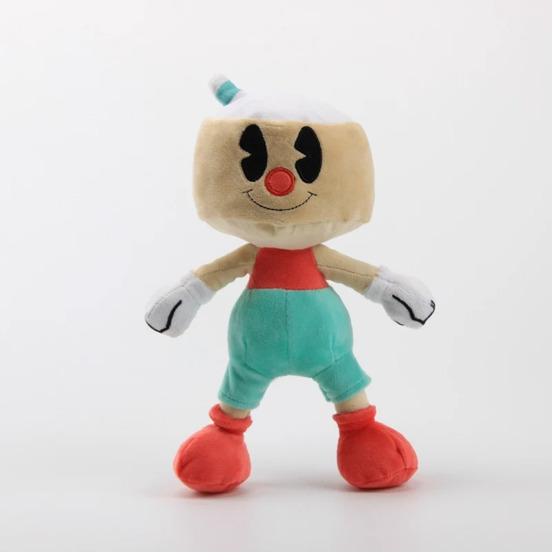 Drop Shipping Cuphead Mugman Plush Toy Stuffed Toys - Image 2