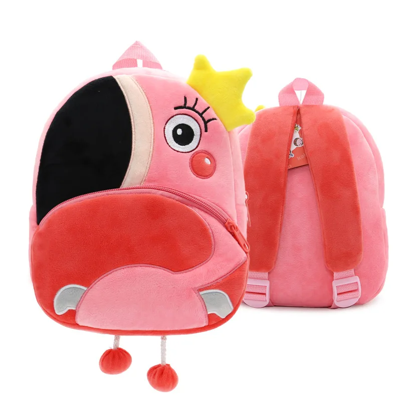 Children's Backpack Cute Cartoon Schoolbags Backpack Plush Toy Animal Cartoon Backpack - Image 18