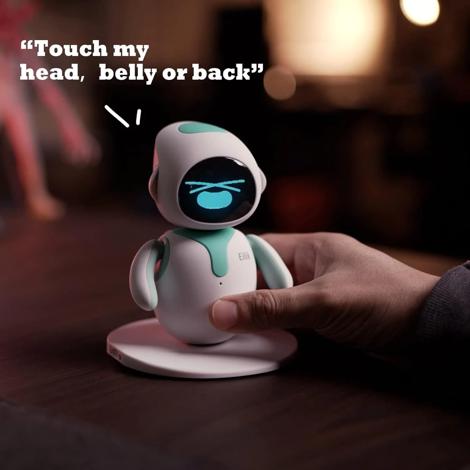Eilik Smart AI RobotToys with Abundant Emotions Animations Mini Games Your Perfect Desk Touch Interactive Companion - Image 6