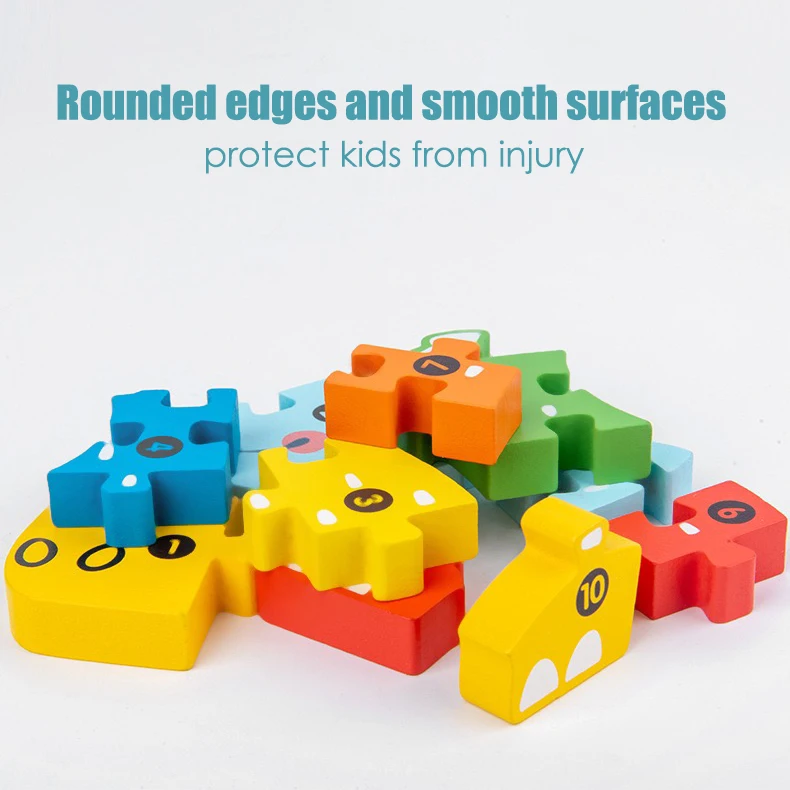 Custom Kids Toys Funny Wooden 3D Puzzle Game Montessori Educational Jigsaw Puzzles for Children Learning Girls - Image 2