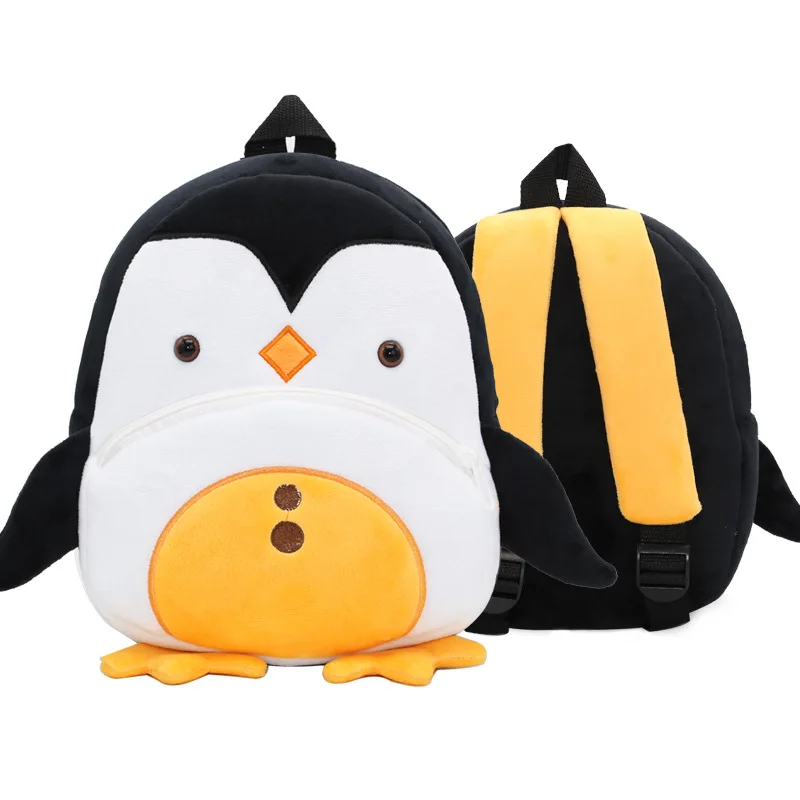 Children's Backpack Cute Cartoon Schoolbags Backpack Plush Toy Animal Cartoon Backpack - Image 29