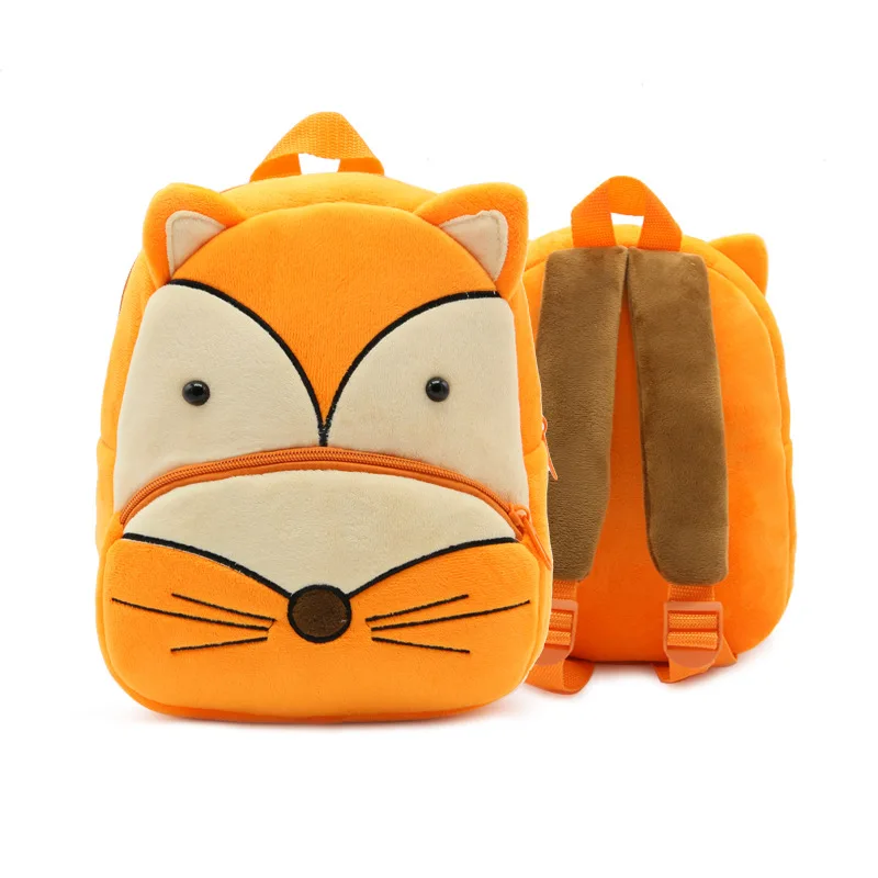Children's Backpack Cute Cartoon Schoolbags Backpack Plush Toy Animal Cartoon Backpack - Image 15