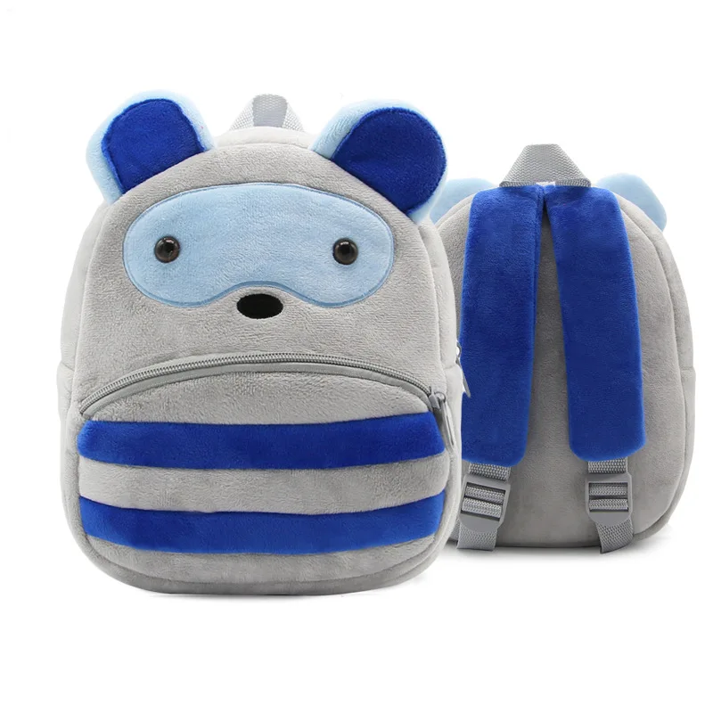 Children's Backpack Cute Cartoon Schoolbags Backpack Plush Toy Animal Cartoon Backpack - Image 17