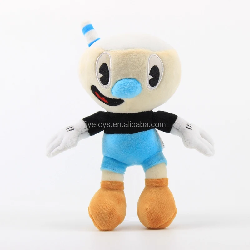 Drop Shipping Cuphead Mugman Plush Toy Stuffed Toys - Image 4