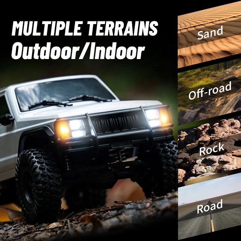 High Quality 1/18 Remote Control Electric 2.4g RC Car Classic Road Truck 4x4 Crawler Rock Model for 14+ Year Old Experts - Image 5