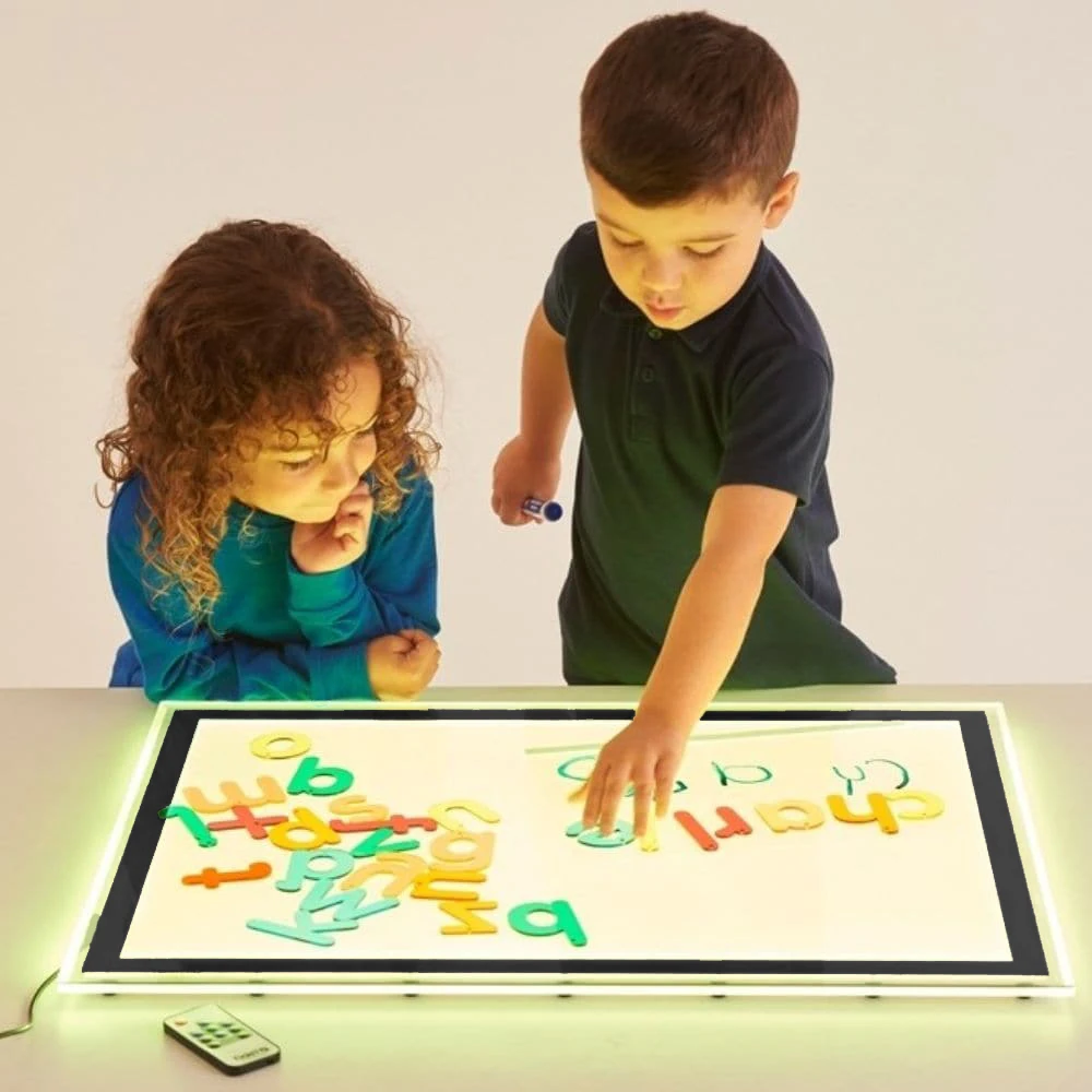 2024 Children's Acrylic Light Sensory Activity Play Board Educational Toys for Kids - Image 5