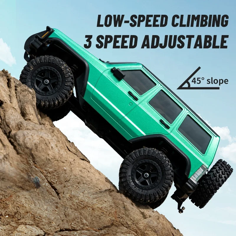 High Quality 1/18 Remote Control Electric 2.4g RC Car Classic Road Truck 4x4 Crawler Rock Model for 14+ Year Old Experts - Image 3