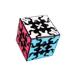 QiYi Professional 3x3x3 Magic Cube Black Stickered Magnetic Pyramid Puzzle Educational Toy Custom ABS Plastic Mini Cube Boxed