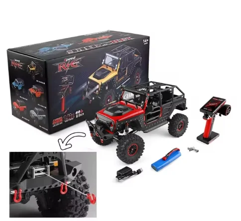 Factory WLtoys 104020 RC Car 1/10 Rock Crawler 4WD Electric Climbing Car 104010 104026 Off-Road Remote Control Toys - Image 5