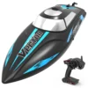 30 RTR RC Toy Sailing Boat Reverse Function 30km/h Top Speed Available in Black and Red