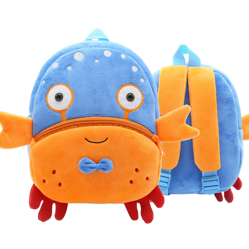 Children's Backpack Cute Cartoon Schoolbags Backpack Plush Toy Animal Cartoon Backpack - Image 27