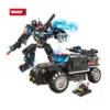 H68c03c3f80a14b18b58cc5ac3e0bcb87X.webp WOMA TOYS C5012 SWAT Model Mech Car Building Blocks Brick Set Transform Toy Play Set