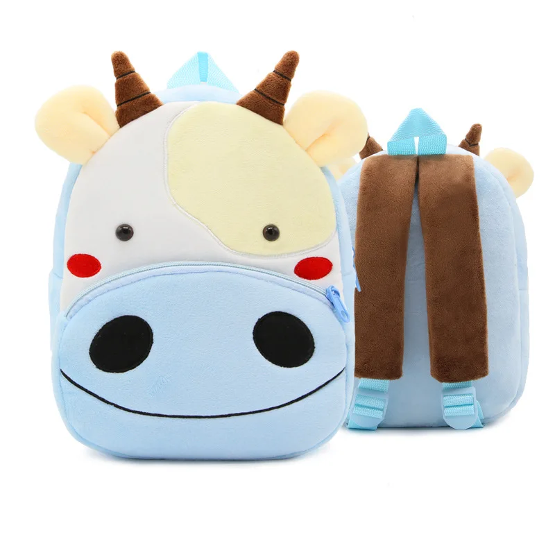 Children's Backpack Cute Cartoon Schoolbags Backpack Plush Toy Animal Cartoon Backpack - Image 26