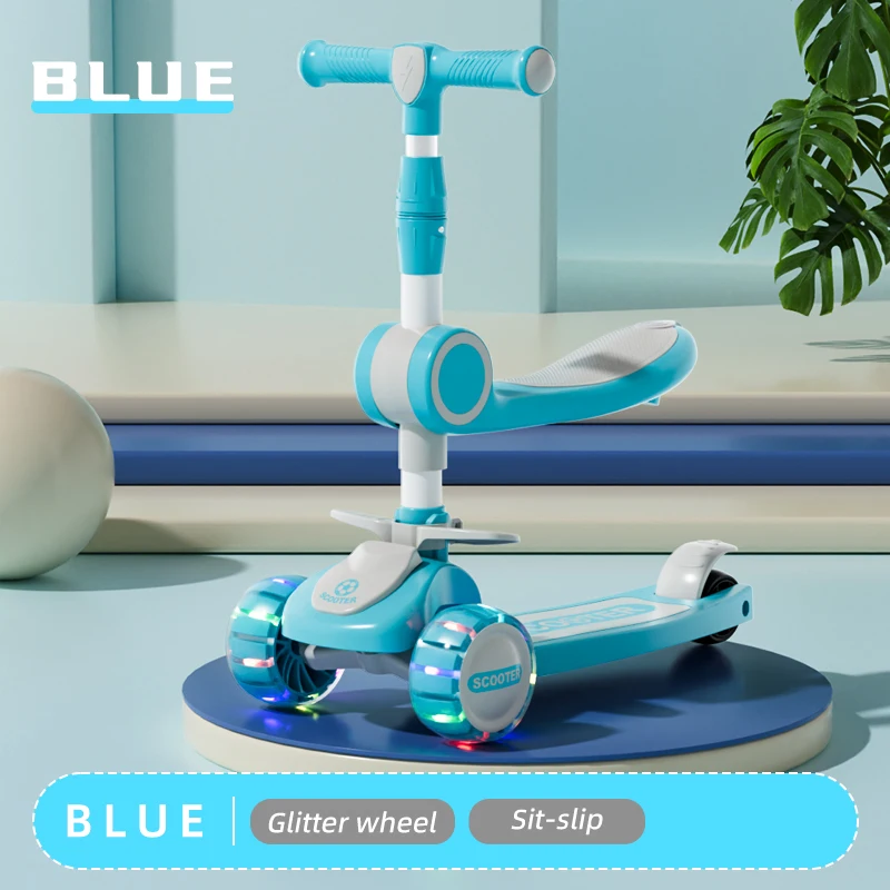 Modern Style Foldable Children's Scooters and Tricycles for Outdoor Play Toy Cars Gifts for Boys and Girls Aged 3 to 8 - Image 8