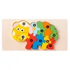 Custom Kids Toys Funny Wooden 3D Puzzle Game Montessori Educational Jigsaw Puzzles for Children Learning Girls - Image 26