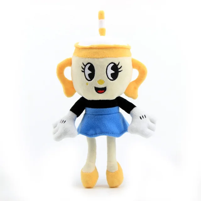 Drop Shipping Cuphead Mugman Plush Toy Stuffed Toys - Image 16