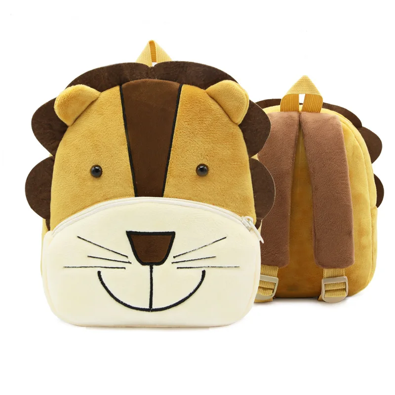 Children's Backpack Cute Cartoon Schoolbags Backpack Plush Toy Animal Cartoon Backpack - Image 33