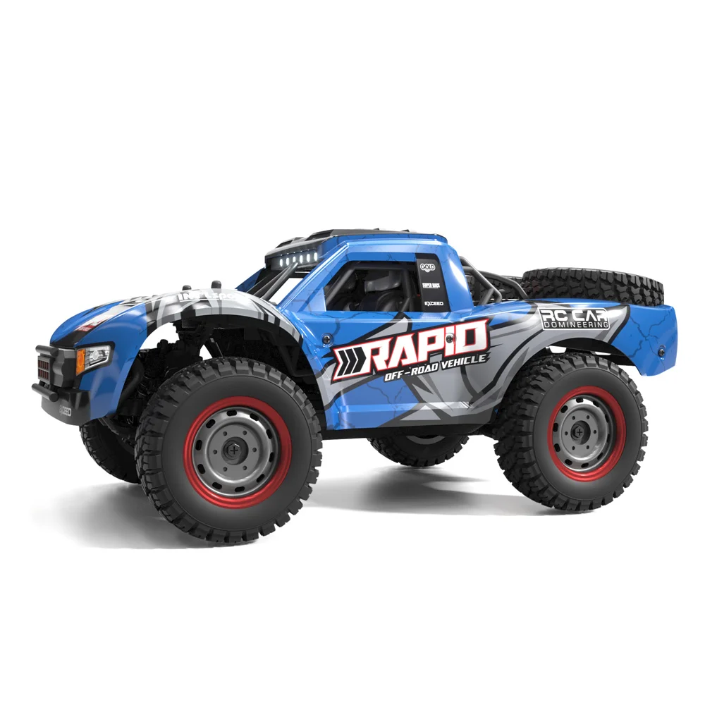 JJRC Q130 New Rc Car 1/14 4WD 48KM/H Brushed Motor High Speed Truck 2.4G Remote Control Car Toys for Kids VS 3100A - Image 3
