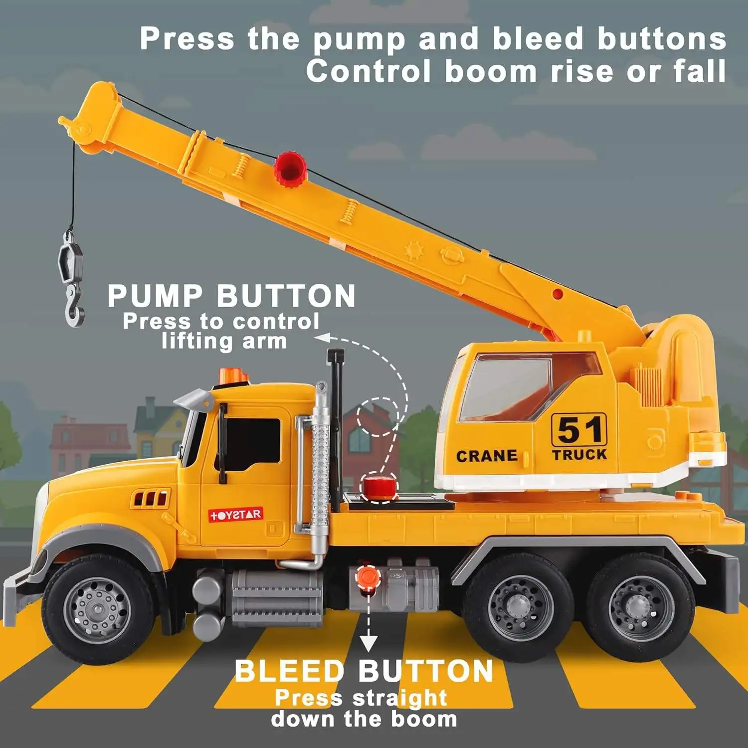 Simulation trailer toy inertial flat rescue large engineering vehicle boy road transport toy car RC Car - Image 3