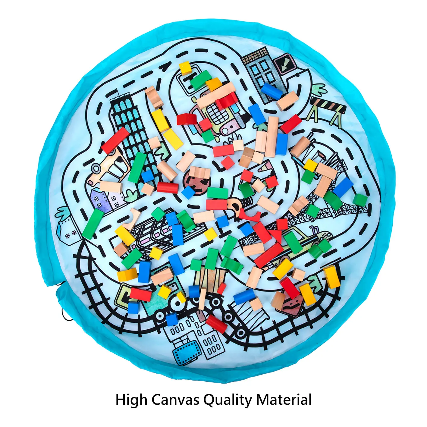 2024 New 3 in 1 Play Mat - the Cities Game Toys for Children Arts & Crafts for Girls and Boys - Image 2