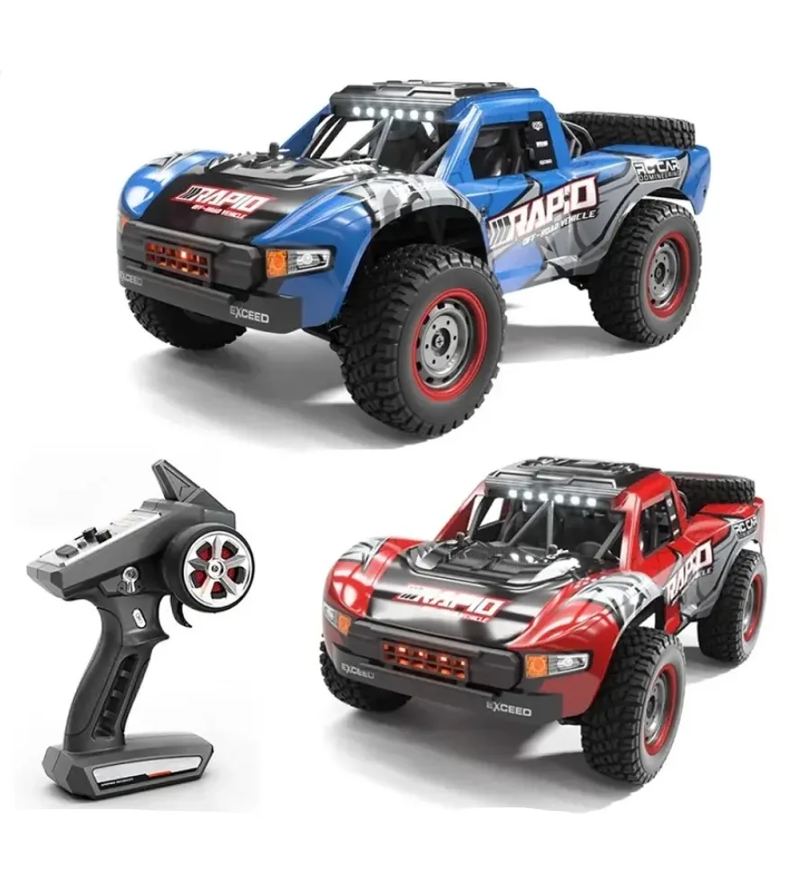 JJRC Q130 New Rc Car 1/14 4WD 48KM/H Brushed Motor High Speed Truck 2.4G Remote Control Car Toys for Kids VS 3100A - Image 2