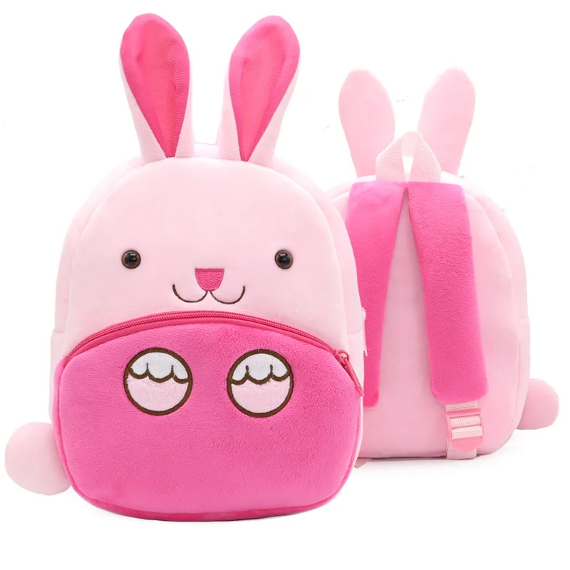 Children's Backpack Cute Cartoon Schoolbags Backpack Plush Toy Animal Cartoon Backpack - Image 34
