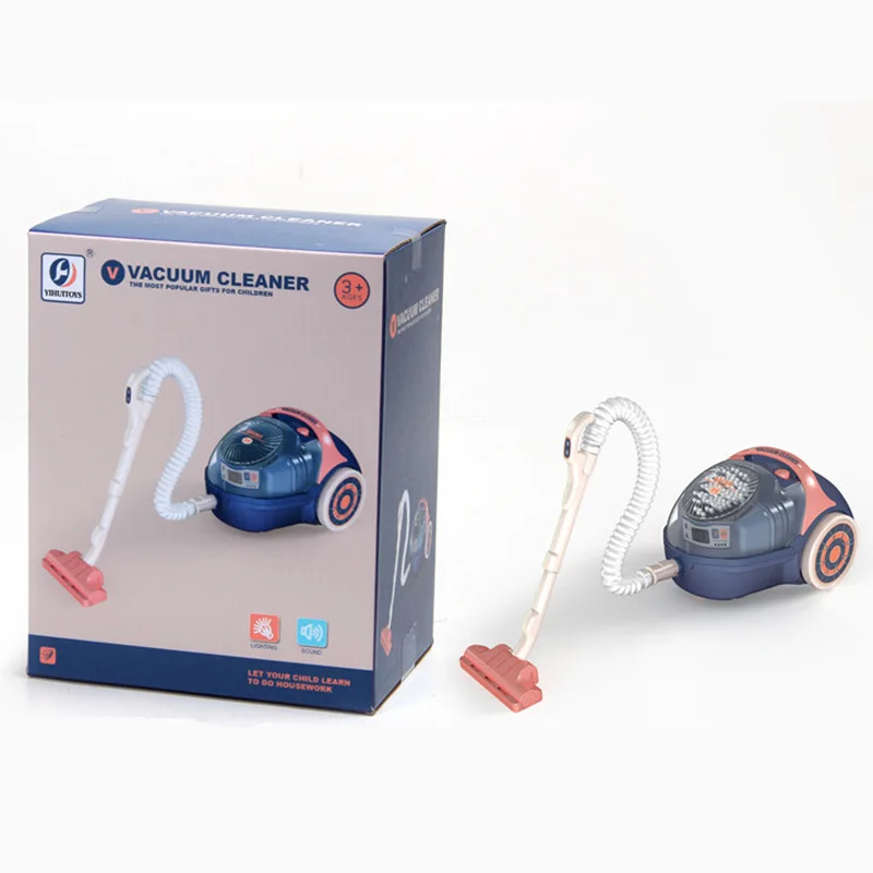 Play House Lighting Sound Vacuum Cleaner Juice Coffee Machine Toy Electric Mini Household Appliances Toy - Image 10