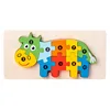 Custom Kids Toys Funny Wooden 3D Puzzle Game Montessori Educational Jigsaw Puzzles for Children Learning Girls - Image 25