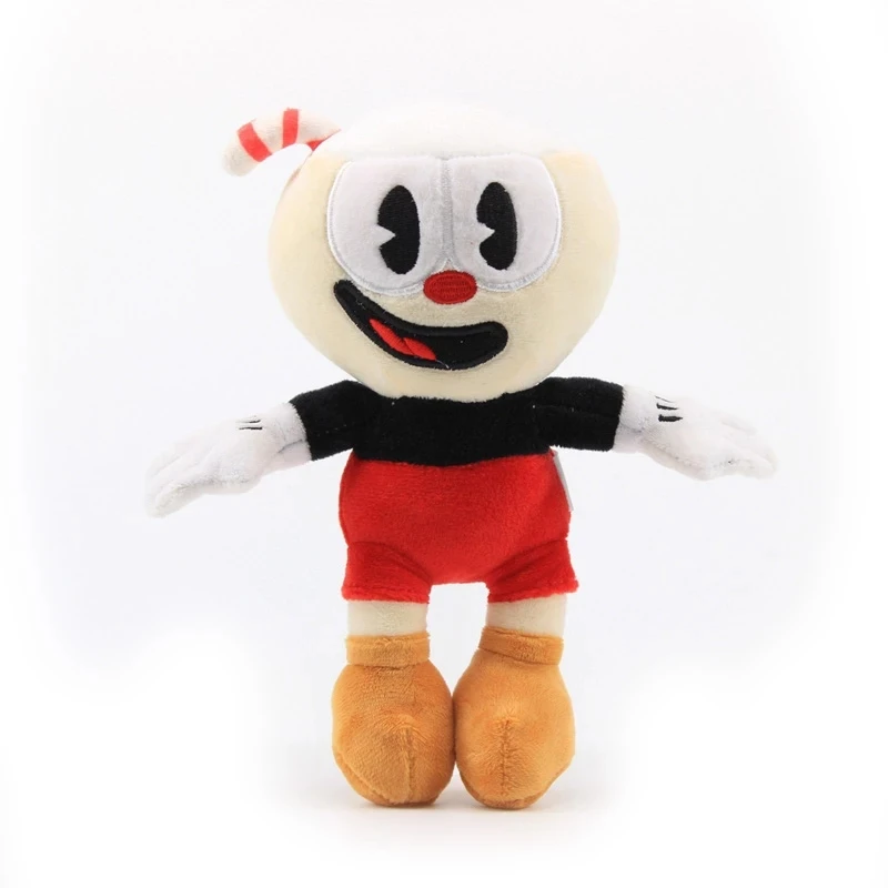 Drop Shipping Cuphead Mugman Plush Toy Stuffed Toys - Image 7