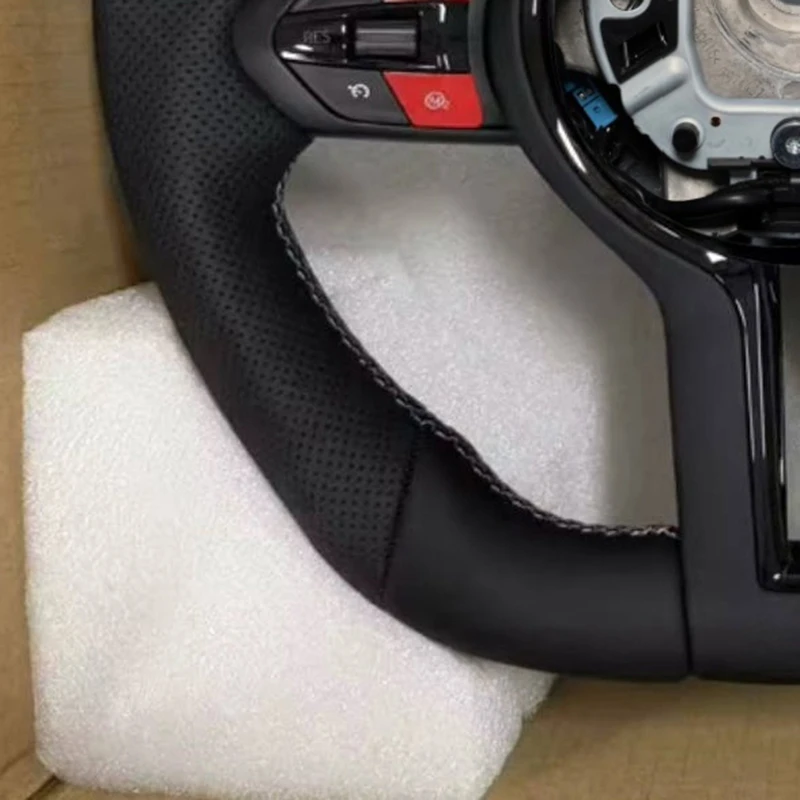 High Quali M Sports Leather for Steering Wheel for F20/F21/F22/F30/F31/F32/F35/F10/F12/F07/F01E70/E90 M3/M5/M6 Models-Plug&Play - Image 6