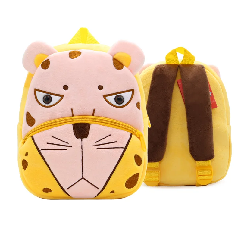 Children's Backpack Cute Cartoon Schoolbags Backpack Plush Toy Animal Cartoon Backpack - Image 8