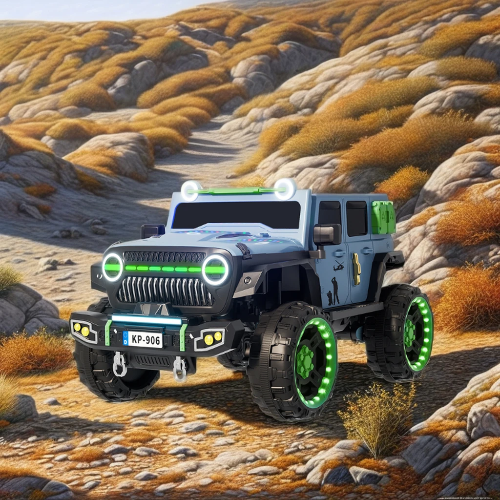 Hot Sale Outdoor RC Car for Kids High Quality Plastic Ride-on Toy with Remote Control Unisex for Age 5-7 Years Cheap Price - Image 3