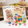 Hde3f3a3a6477407f88c87fea115779c6M.webp Russian Blocks Game Montessori Wooden Blocks Puzzle Brain Teasers Toy Tangram Jigsaw for Kids 3d Toys Hot Sale