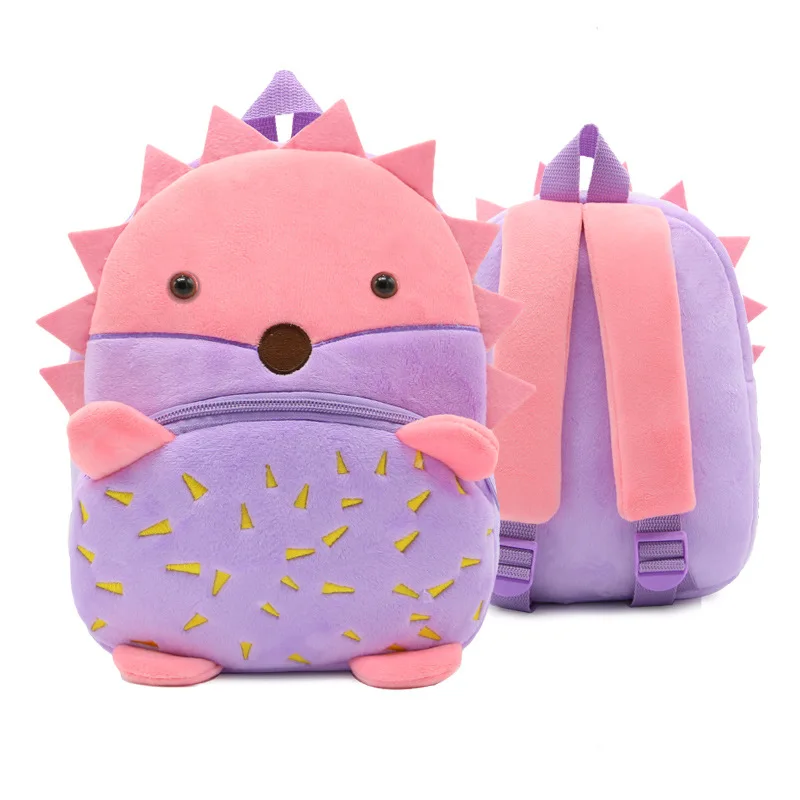 Children's Backpack Cute Cartoon Schoolbags Backpack Plush Toy Animal Cartoon Backpack - Image 9