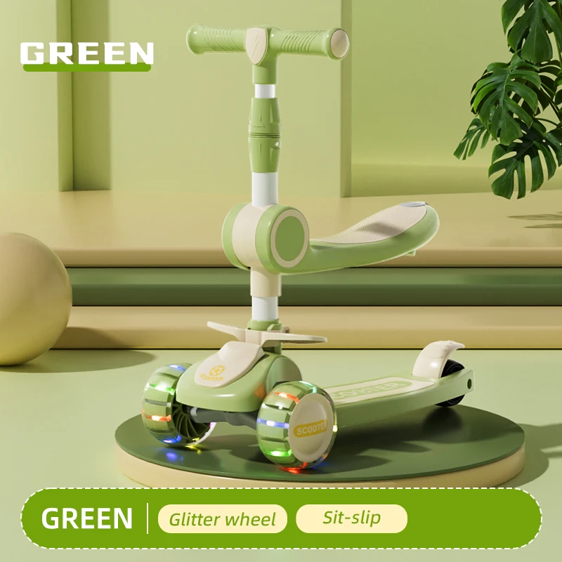 Modern Style Foldable Children's Scooters and Tricycles for Outdoor Play Toy Cars Gifts for Boys and Girls Aged 3 to 8 - Image 10