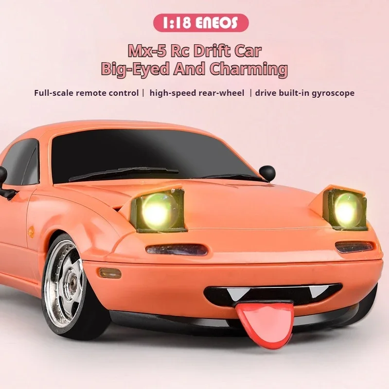 LD1804B LD1804R A04 1/18 MX5 Drift Remote Control Vehicle Gyroscope Edition Electric Rc Car Rc Flip Lights Simulation Rc Toy Car - Image 3