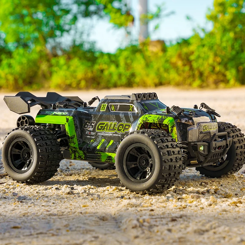 1/18 Boys Toys New Product 30-40min Play Time RC Racing Car Big Wheel Short Pickup Truck Four-Wheel Cross-Country Made of Metal - Image 2