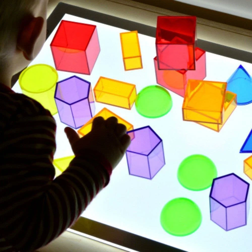 2024 Children's Acrylic Light Sensory Activity Play Board Educational Toys for Kids - Image 4