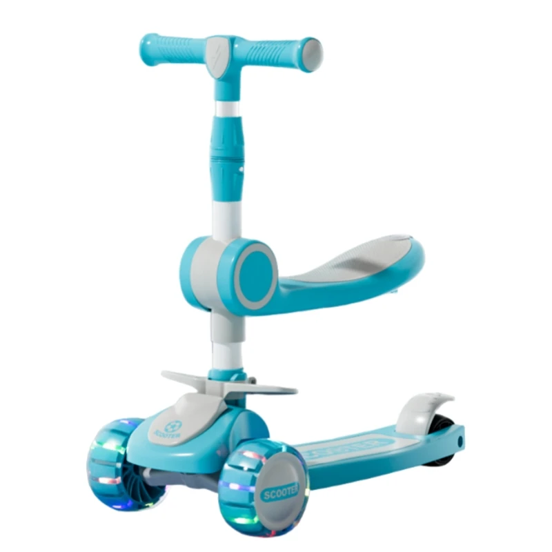 Modern Style Foldable Children's Scooters and Tricycles for Outdoor Play Toy Cars Gifts for Boys and Girls Aged 3 to 8 - Image 5