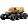 SJY-Q137 8WD 2.4G Amphibious Remote Control Waterproof Armoured Off-road Vehicle Climbing RC Car for Children and Adults Gift