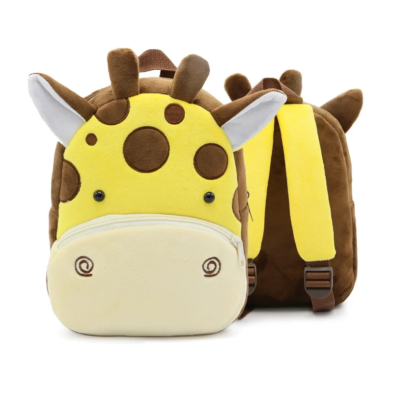 Children's Backpack Cute Cartoon Schoolbags Backpack Plush Toy Animal Cartoon Backpack - Image 39