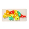 Custom Kids Toys Funny Wooden 3D Puzzle Game Montessori Educational Jigsaw Puzzles for Children Learning Girls - Image 36