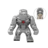 Hot Marvel movie Avengers DIY superhero 3D model character set building block assembly toy children's birthday gift boy girl
