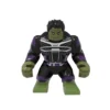Hot Marvel movie Avengers DIY superhero 3D model character set building block assembly toy children's birthday gift boy girl