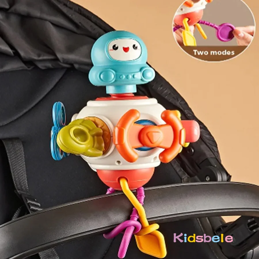 Montessori Sensory Toy Baby Grip Ball For Boy Girl Toddler Gift 6 9 10 12 Month 8 in 1 Busy Cube Educational Learning Fidget Toy - Image 6