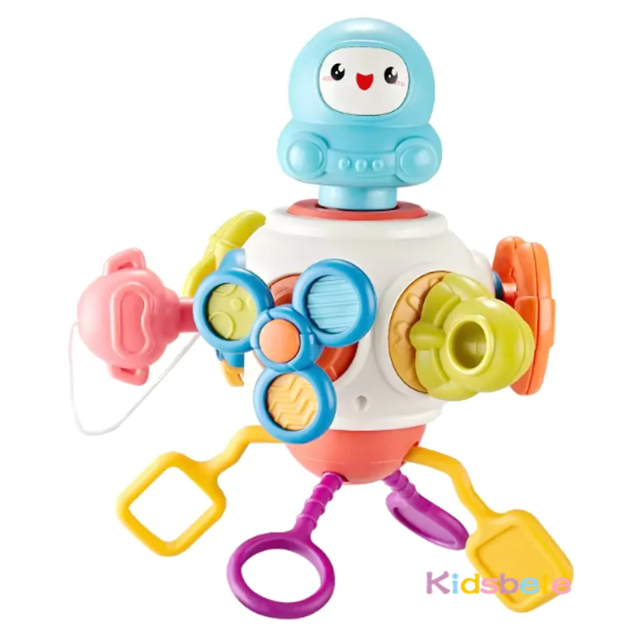 Montessori Sensory Toy Baby Grip Ball For Boy Girl Toddler Gift 6 9 10 12 Month 8 in 1 Busy Cube Educational Learning Fidget Toy - Image 2