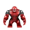 Hot Marvel movie Avengers DIY superhero 3D model character set building block assembly toy children's birthday gift boy girl