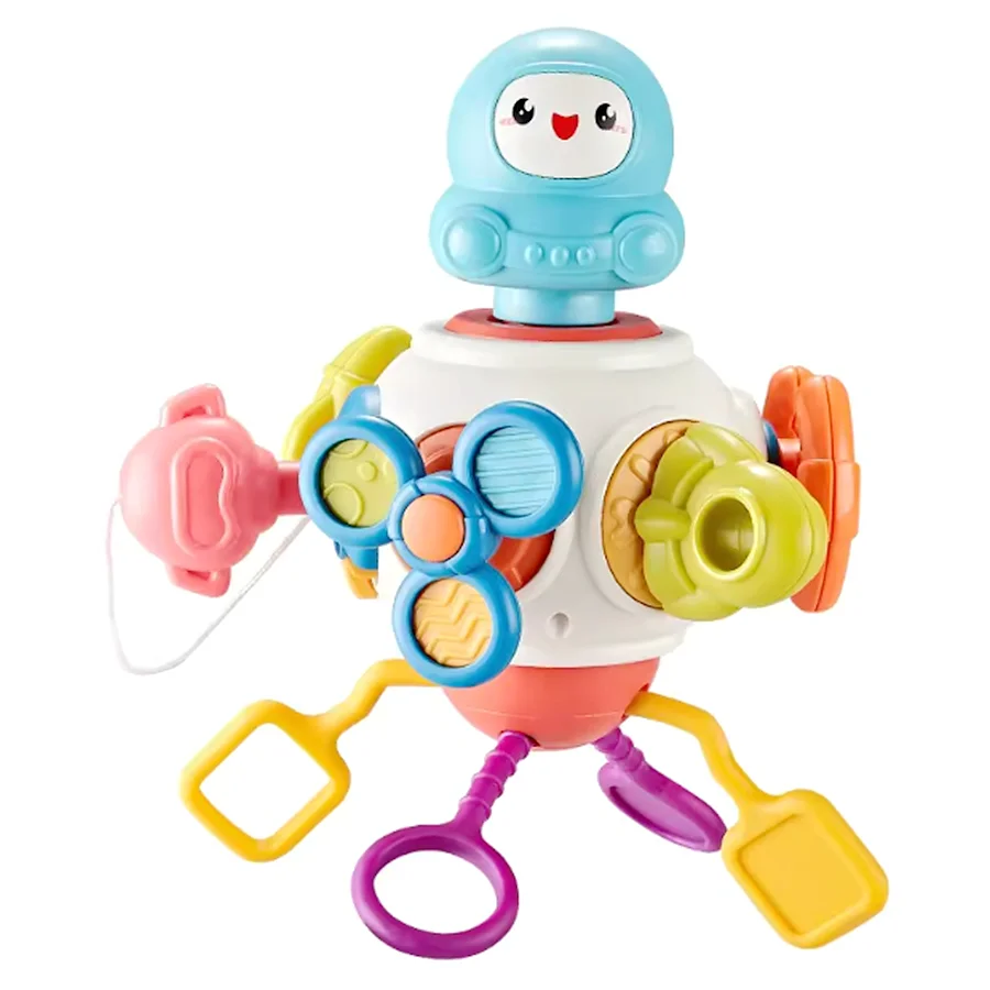 Montessori Sensory Toy Baby Grip Ball For Boy Girl Toddler Gift 6 9 10 12 Month 8 in 1 Busy Cube Educational Learning Fidget Toy - Image 7